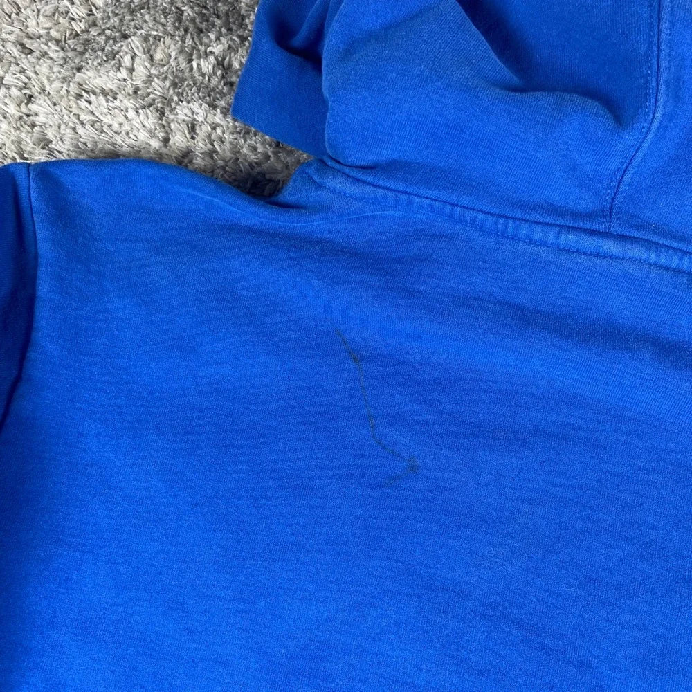 The North Face‎ Hoodie Mens XL Blue Pullover Logo Graphic Sweatshirt Gorpcore